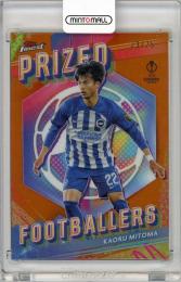 2024 Topps UEFA CHAMPIONS LEAGUE SOCCER  Kaoru Mitoma Orange Lava 【23/25】 BRIGHTION