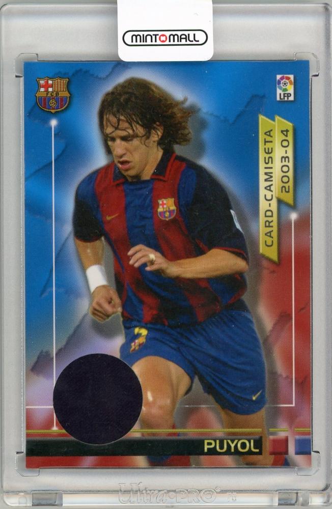 ミントモール / MINT 名古屋店 / 2003 Panini Liga Megafichas Camiseta Soccer Puyol  Patch【010/400】 FC Barcelona