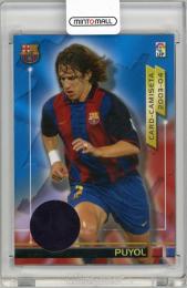 2003 Panini Liga Megafichas Camiseta Soccer Puyol Patch【010/400】 FC Barcelona