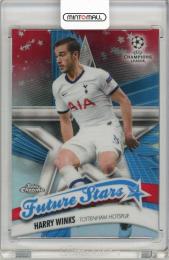 2020 topps chrome UEFA Champions League Soccer Harry Winks Red  Future Stars【10/10】 Tottenham Hotspur