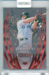 2026 BBM GENESIS 山口航輝 #054 レギュラーカード 赤箔版【127/150】 ロッテ