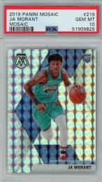 2019-20 PANINI MOSAIC Ja Morant MOSAIC RC #219【PSA10】 Memphis Grizzlies