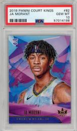 2019-20 PANINI Court Kings Ja Morant RC #82【PSA10】 Memphis Grizzlies