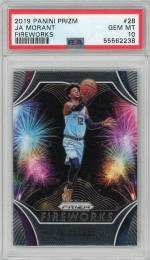 2019-20 PANINI PRIZM Ja Morant RC #28【PSA10】 Memphis Grizzlies