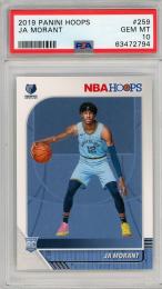 2019-20 PANINI HOOPS  Ja Morant RC #259【PSA10】 Memphis Grizzlies