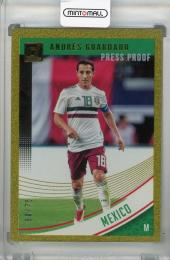 2018-19 Donruss Mexico Andres Guardado Base Gold(パラレル版) 60/75