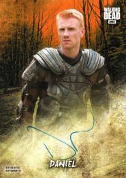 2018 CRYPTOZOIC The Walking Dead  Daniel Newman (As Daniel) Autograph 51/99