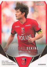 2025 EPOCH Jリーグ チームエディション 浦和レッズ #UR14 関根貴大【ホログラムパラレル版】レギュラーカード