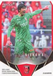 2025 EPOCH Jリーグ チームエディション 浦和レッズ #UR15 牲川歩見【ホログラムパラレル版】レギュラーカード