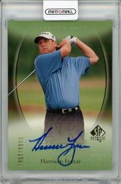 【表面キズあり】2004 UPPER DECK SP Authentic  Harrison Frazar Autograph 0350/1500