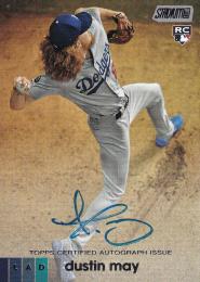 2020 Topps Stadium Club Baseball Los Angeles Dodgers Dustin May Base Autographs