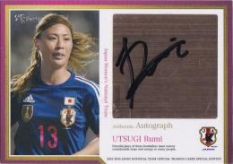 2015-16 日本代表SE 直筆サインカード  宇津木瑠美 【32/45】