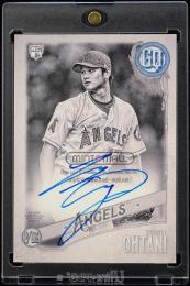 2018 Topps Gypsy Queen #GQASO Shohei Ohtani Autographs Black and White【26/50】 Los Angeles Angels