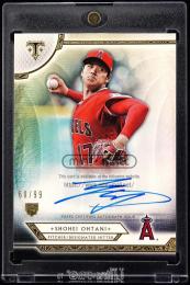 2018 Topps Triple Threads #RASO Shohei Ohtani Rookie Autographs【60/99】 Los Angeles Angels