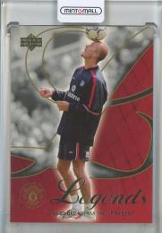 2002 Upper Deck Manchester United David Beckham Legends #7《白欠け有り》 Manchester United