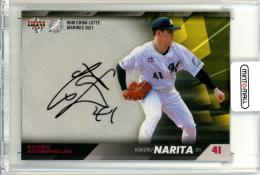 2023 BBM 千葉ロッテマリーンズ 成田翔 直筆サインカード【22/60】