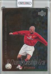 2002 UPPER DECK David Beckham Championship Era Foil Manchester United