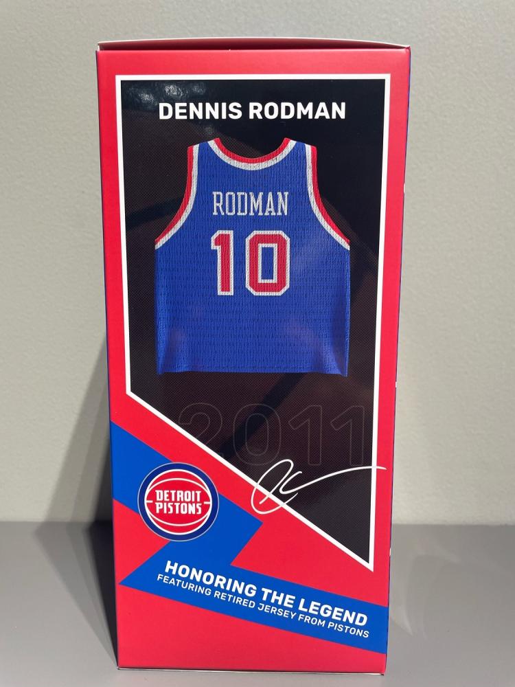 dennis rodman(ロッドマン)】ピストンズ AUTO JERSEY 柔らかかっ
