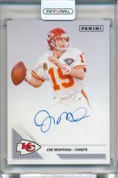 2022 PANINI National VIP Joe Montana Autograph
