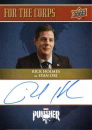 2019 UPPER DECK Marvel Punisher  Rick Holms (As Stan Ori) Autograph
