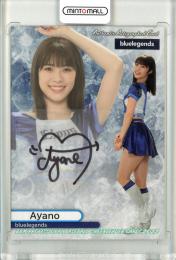 2022 BBM DACING HEROINE 舞 Bluelegends Ayano 直筆サインカード 【39/90】