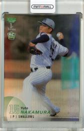 2025 BBM 1st バージョン 中村優斗 銀紙版【029/300】 東京ヤクルトスワローズ