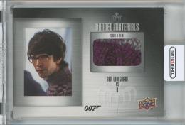 2021 Upper Deck James Bond Villains and Henchmen Ben Whishaw Bonded Materials #BM10