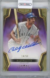 2024 TOPPS Five Star Autographs Purple / BILLY WILLIAMS(Chicago Cubs) 【14/50】