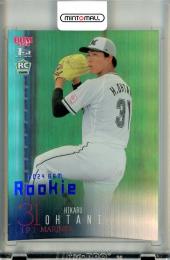 2024 BBM ベースボールカード 1STバージョン 大谷輝龍 #213 ルーキーパラレル ブルー箔版【149/200】 ロッテ