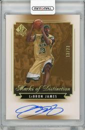 2014- 15 UPPER DECK SP Authentic LeBron James Autograph【13/23】