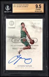 2017-18 Panini Encased #171 Jayson Tatum RC Autograph【40/99】【BGS GEM MINT 9.5】 Boston Celtics