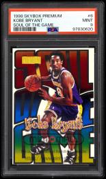 1998-99 SkyBox Premium #6 Kobe Bryant Soul of the Game【PSA MINT 9】 Los Angeles Lakers