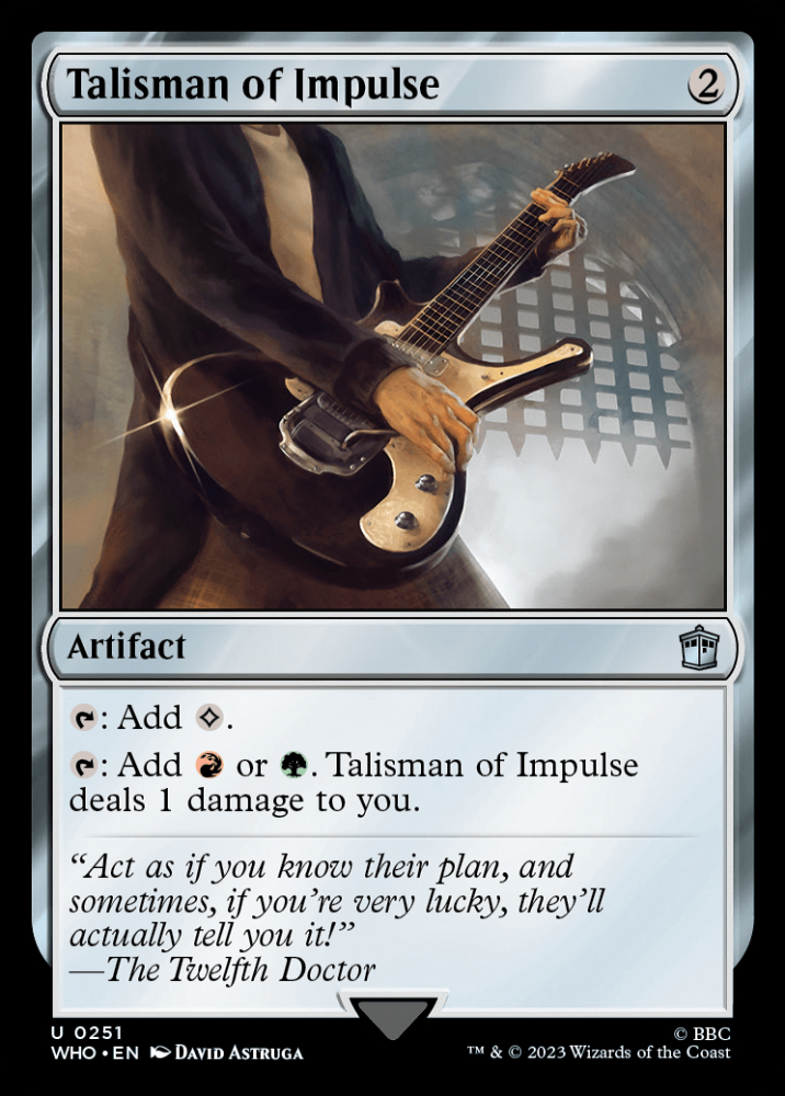 MTG 衝動のタリスマン エッチング foil 【公式通販】