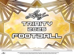 ◆予約◆NFL 2025 LEAF TRINITY JUMBO
