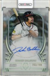 2026 Topps Tribute Drake Baldwin Tribute Autograph #TADB【053/199】 Atlanta Braves