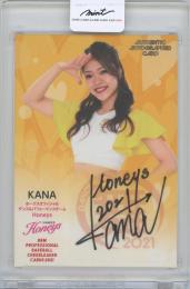 2021 BBM プロ野球チアリーダー-舞- / KANA(Honeys) 直筆サインカード 【80/90】