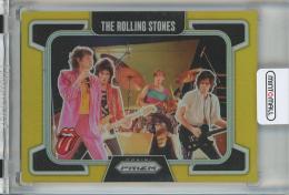 2025 Prizm The Rolling Stones The Rolling Stones Gold #68【08/10】 The Rolling Stones