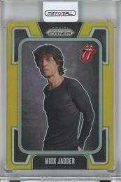 2025 Prizm The Rolling Stones Mick Jagger Gold #30【08/10】 The Rolling Stones