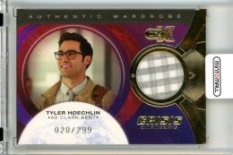 2022 Cryptozoic CZX CRISIS ON INFINITE EARTHS  Tyler Hoechlin as Clark Kent Authentic Wardrobe Card 【020/299】