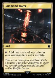 【WHO】【ENG】【サージ・Foil】《統率の塔/Command Tower》No.856