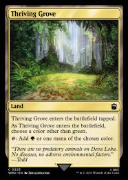 【WHO】【ENG】【Foil】《興隆する木立/Thriving Grove》