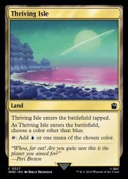 【WHO】【ENG】【Foil】《興隆する島嶼/Thriving Isle》