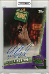 2019 Topps WWE Money in the Bank  Kofi Kingston Autographs Purple #AKK 16/25