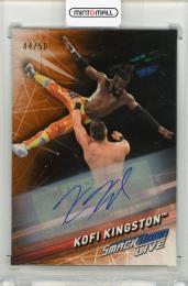 2019 Topps WWE SmackDown Live  Kofi Kingston 20th Anniversary Autographs #29 44/50