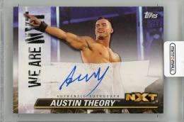 2021 TOPPS WWE NXT Austin Theory We Are NXT Autographs #AAT【079/250】