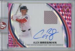 2026 Topps Pristine Baseball  Alex Bregman Pristine Pieces Autograph Relics Pink Pristine Refractor#PPAR-ABR【13/15】 Boston Red Sox