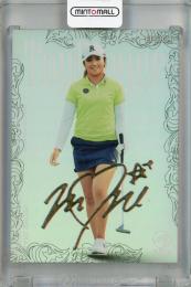 2022 EPOCH JLPGA TOP PLAYERS 稲見萌寧 デコモリシグネチャー ゴールド【04/50】