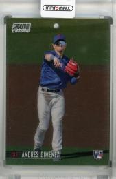 2021 Topps Stadium Club Cleveland Indians Andres Gimenez Base Chrome