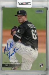 2021 Topps Stadium Club Chicago White Sox Matt Foster Base Autographs