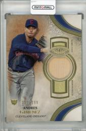 2021 Topps Tier One Cleveland Indians Andres Gimenez Relics 122/399